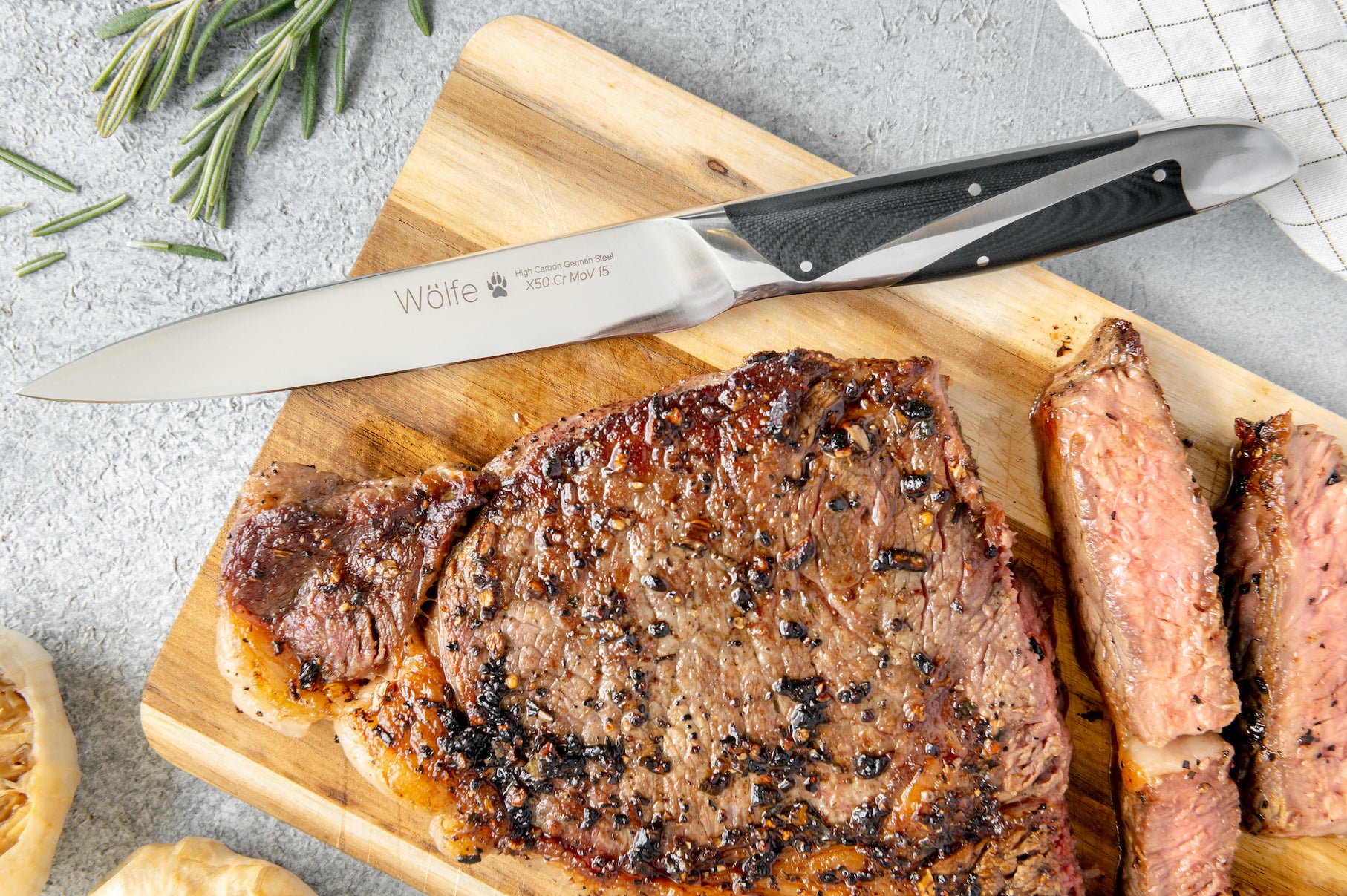 Wölfe 4 Pc Steak Knife Set – Tahoe Kitchen Co